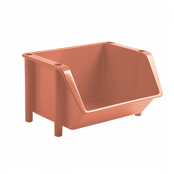 Bac à bec Alimentaire 18 litres terracotta