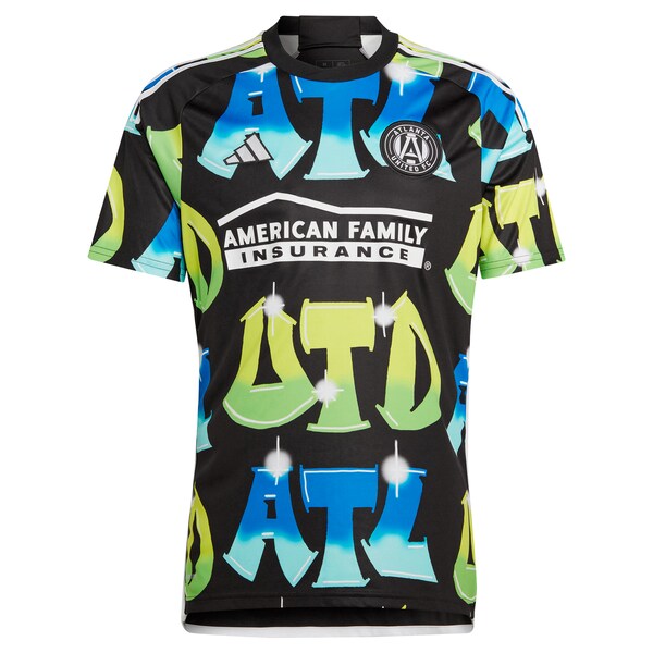 Atlanta United FC adidas 2024 The 404 Replica Custom Jersey - Black