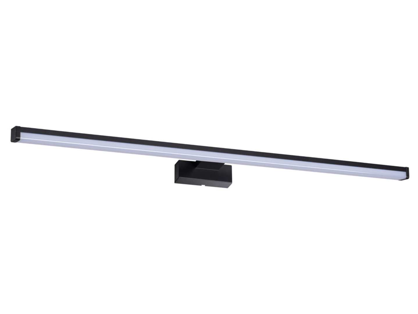 Kinkiet łazienkowy Asten LED aluminiowy czarny