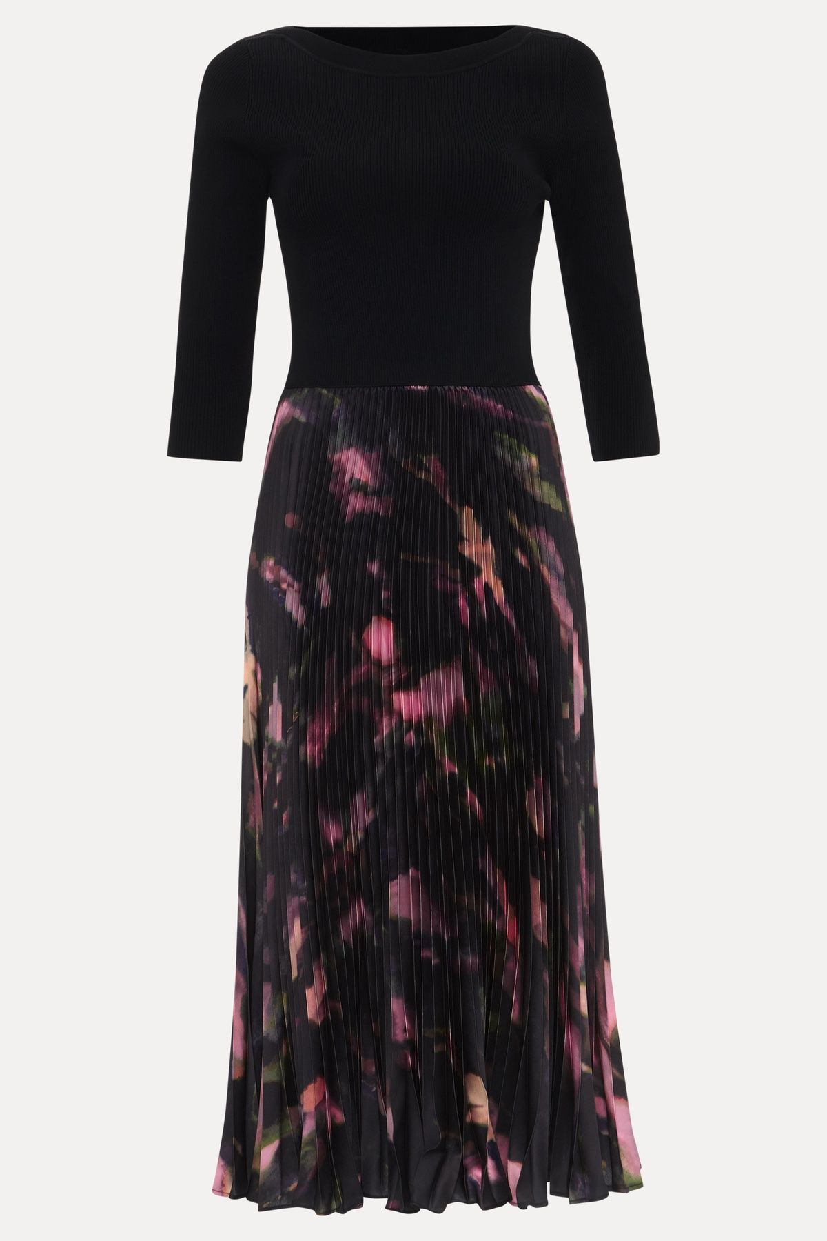 Phase Eight Rhea Long Sleeve Abstract Dress