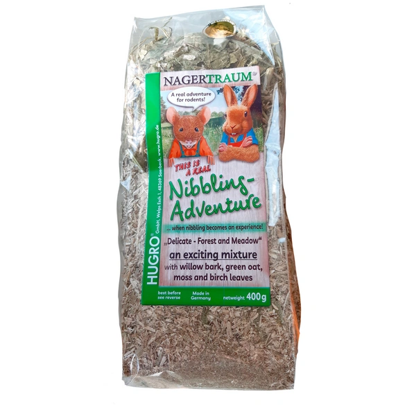 Nager-Knabberstreu »Delikat«, 400 g, Grüner Hafer