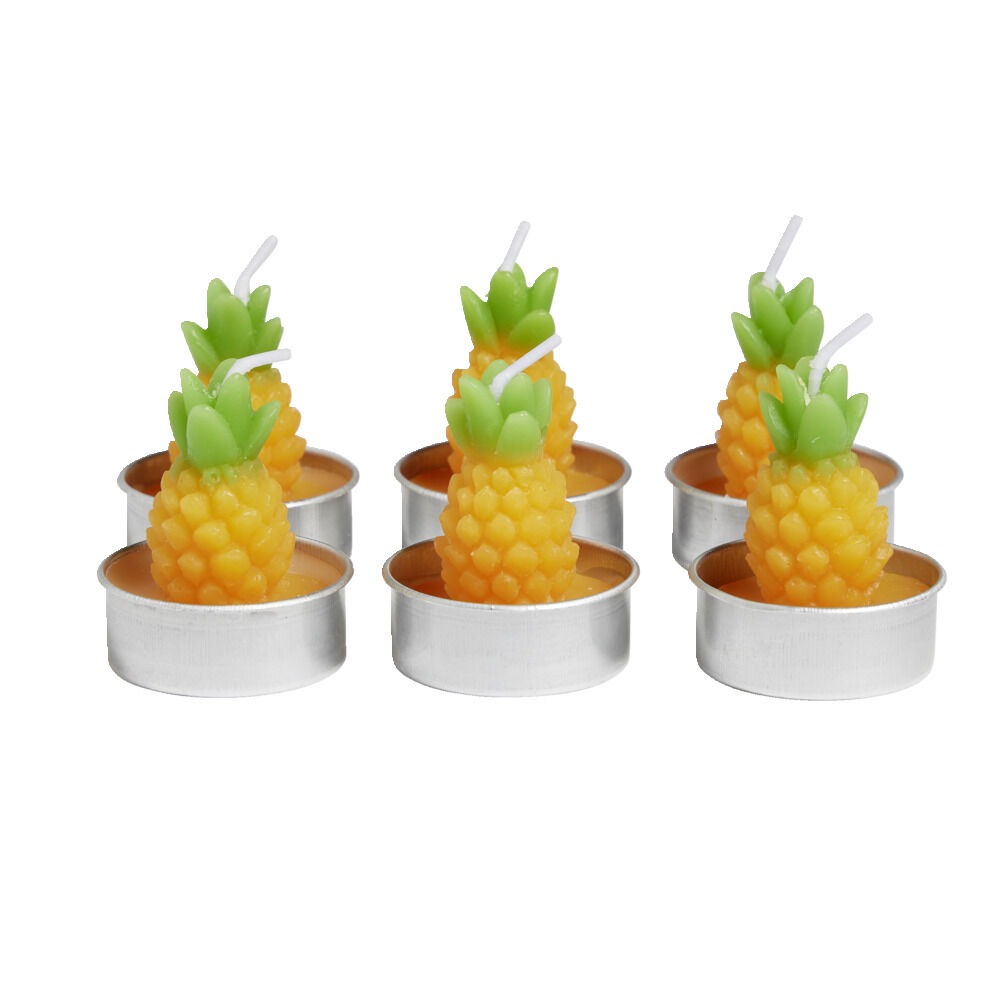 Lot de 6 bougies chauffe plat 2 modèles