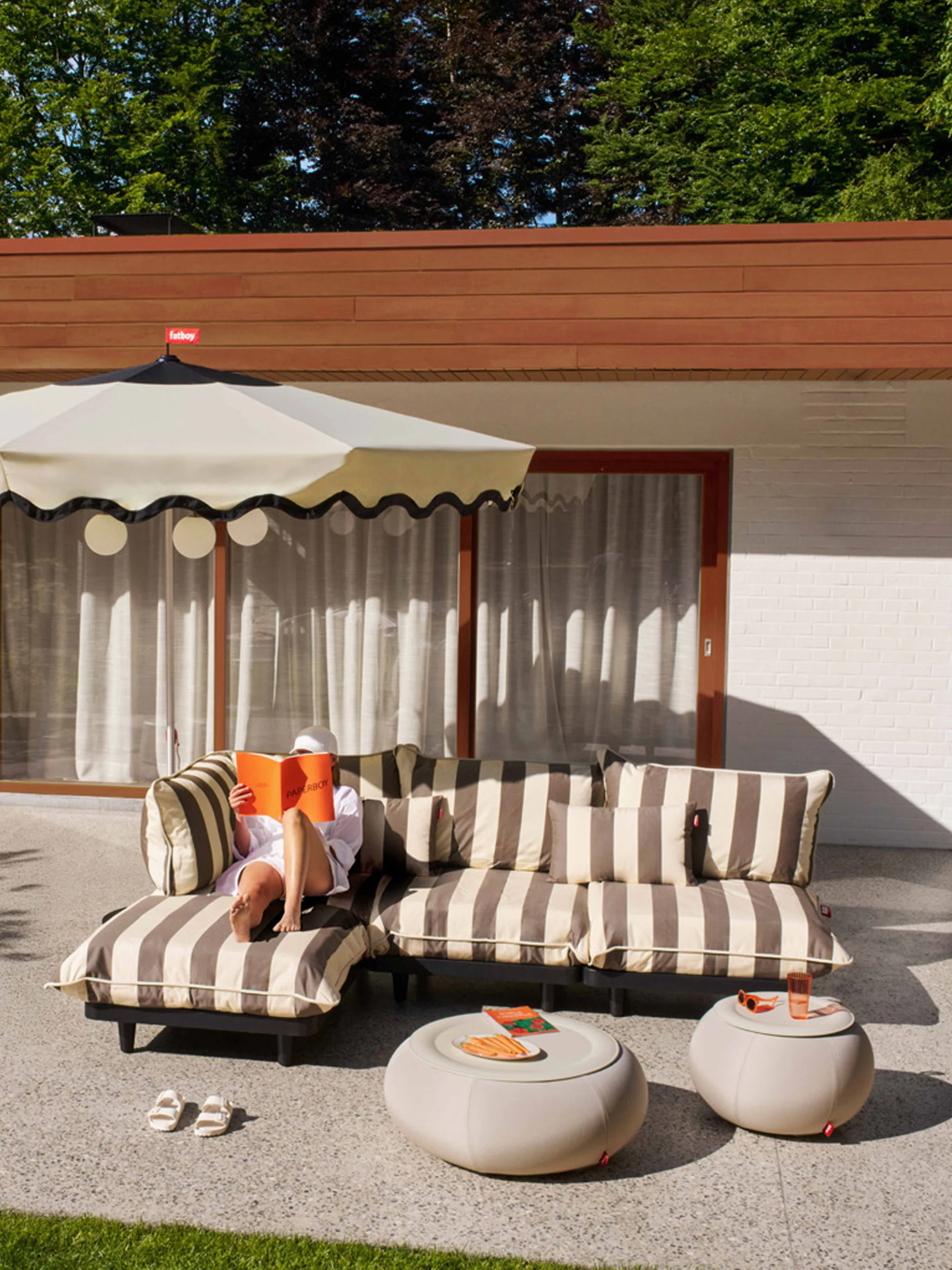 Modulares Garten-Sofa Paletti (2-Sitzer)
