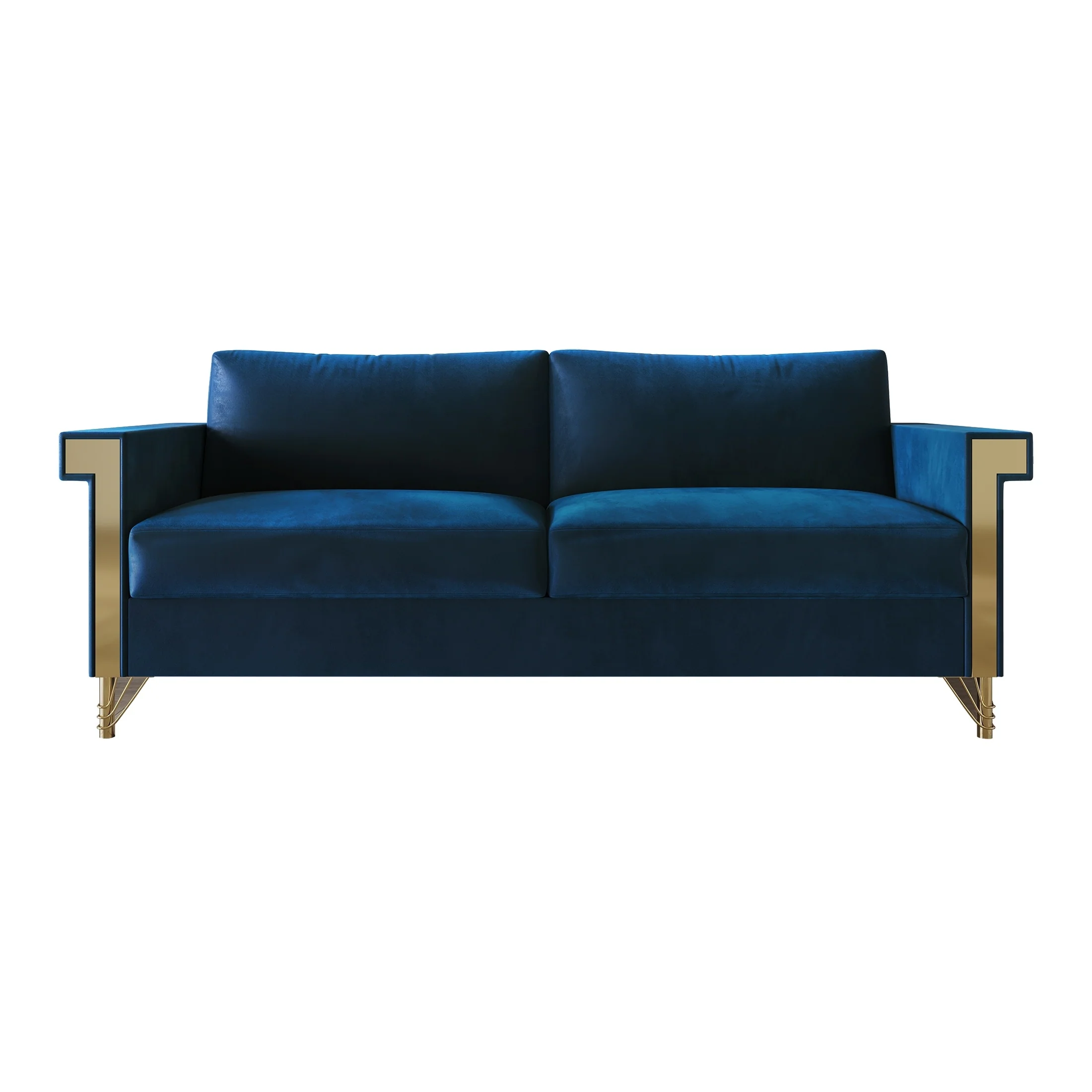 CraftPorch Luxurious Velvet Upholstered Sofa