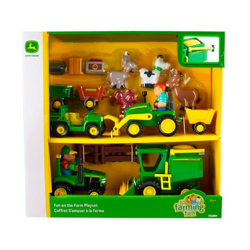 John Deere Vehicle Farm Playset - 20 Piece Set 5