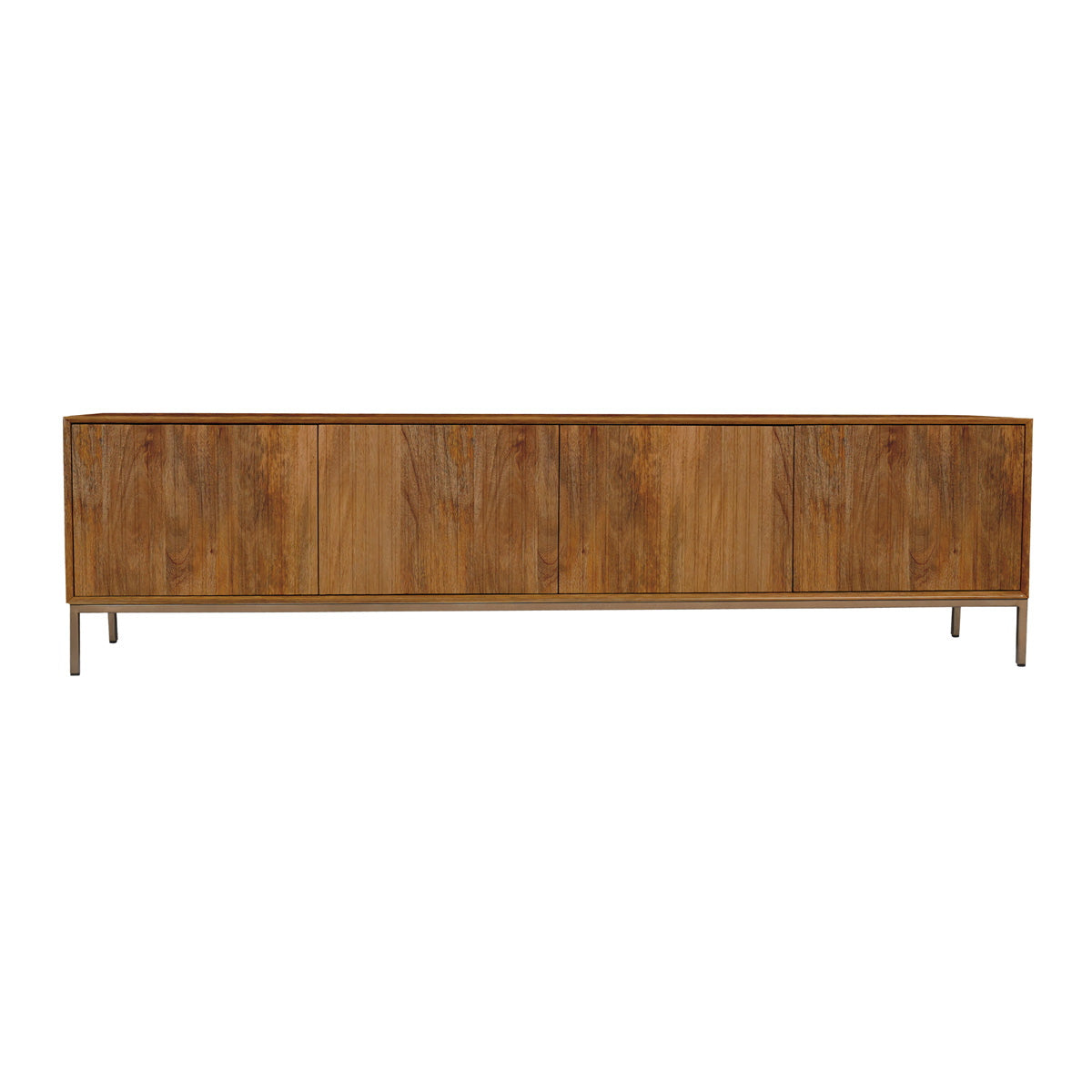 StarFurn Tv-meubel Madison - Naturel Hout - 210x45x55cm