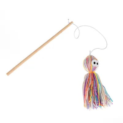 TIAKI cat fishing rod Colorful octopus