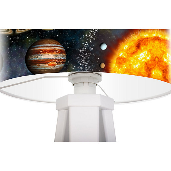 Lampe de chevet kids foto-175 30 x 30 x 45 cm Blanc, multicolore