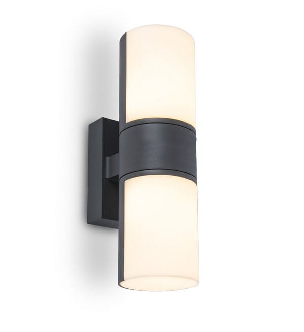 Kinkiet zewnętrzny CYRA antracytowo-biały LED 1x15W 1000lm IP54 Lutec