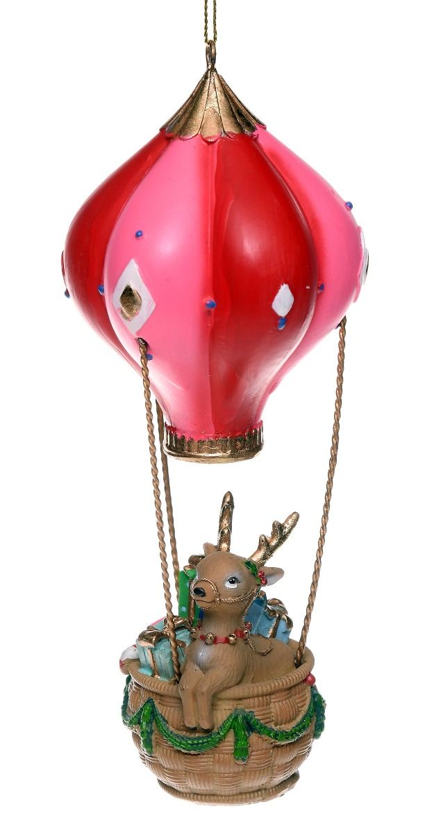 Ozdoba Balon 7x7x17 cm
