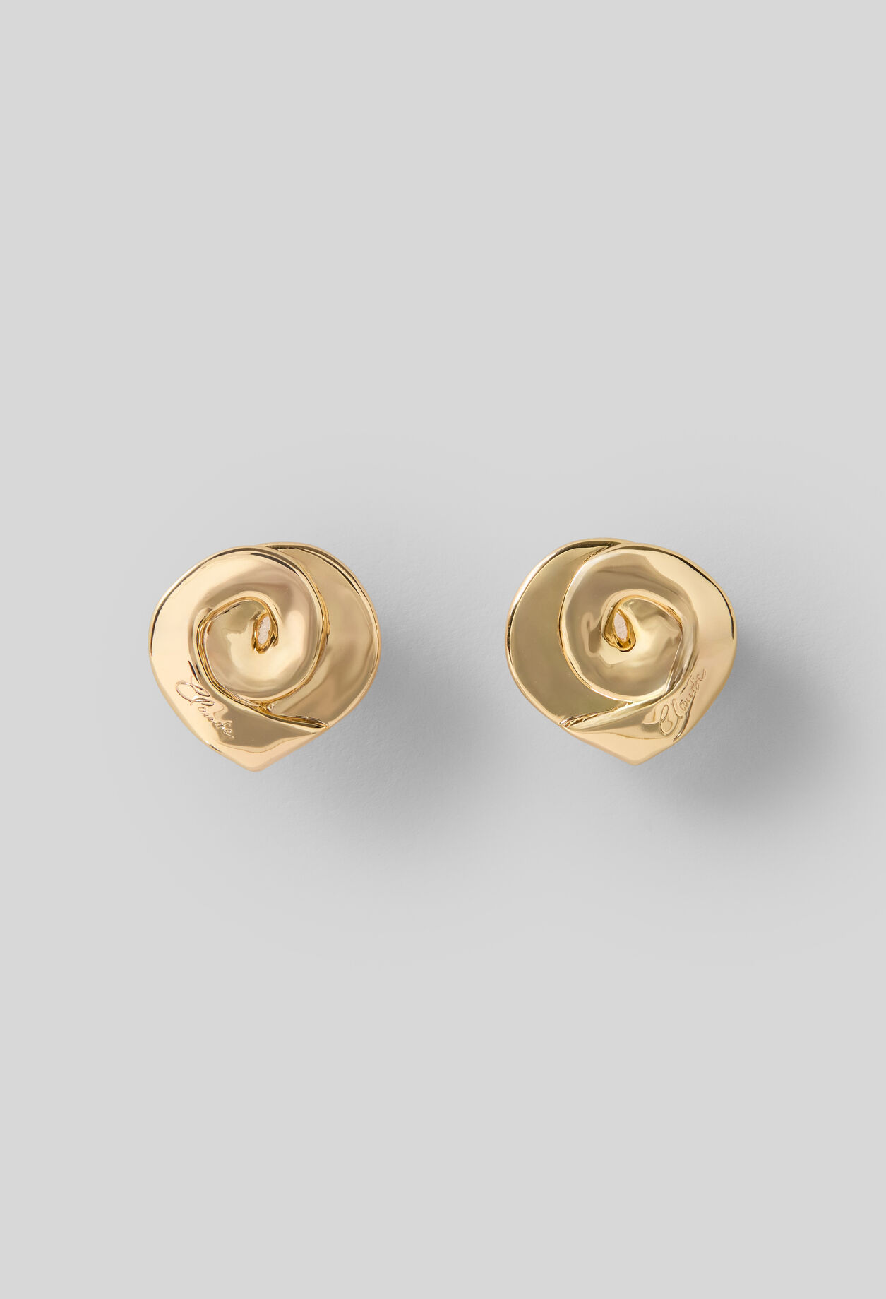 Boucles d'oreilles dorées Claudie