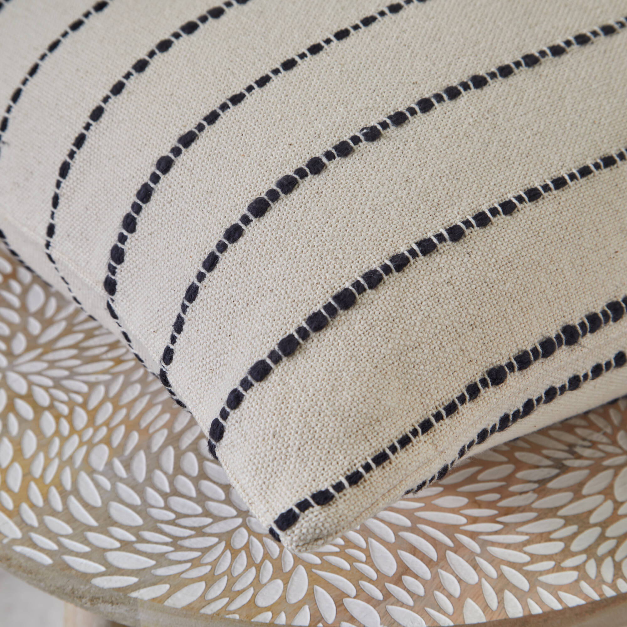 Coussin tissage artisanal