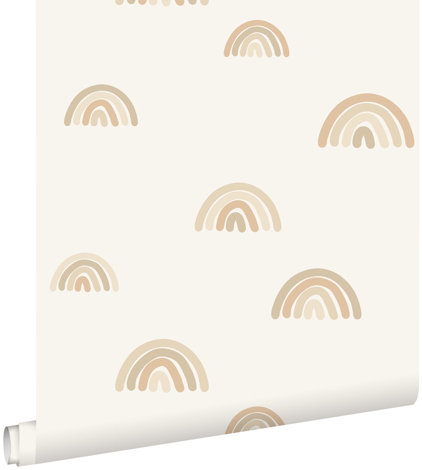 ESTAhome behang regenboogjes beige - 53 cm x 10.05 m - 139685