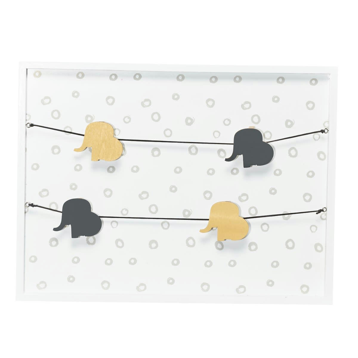 ELI & ZELI - Pèle-mêle photos en bois blanc