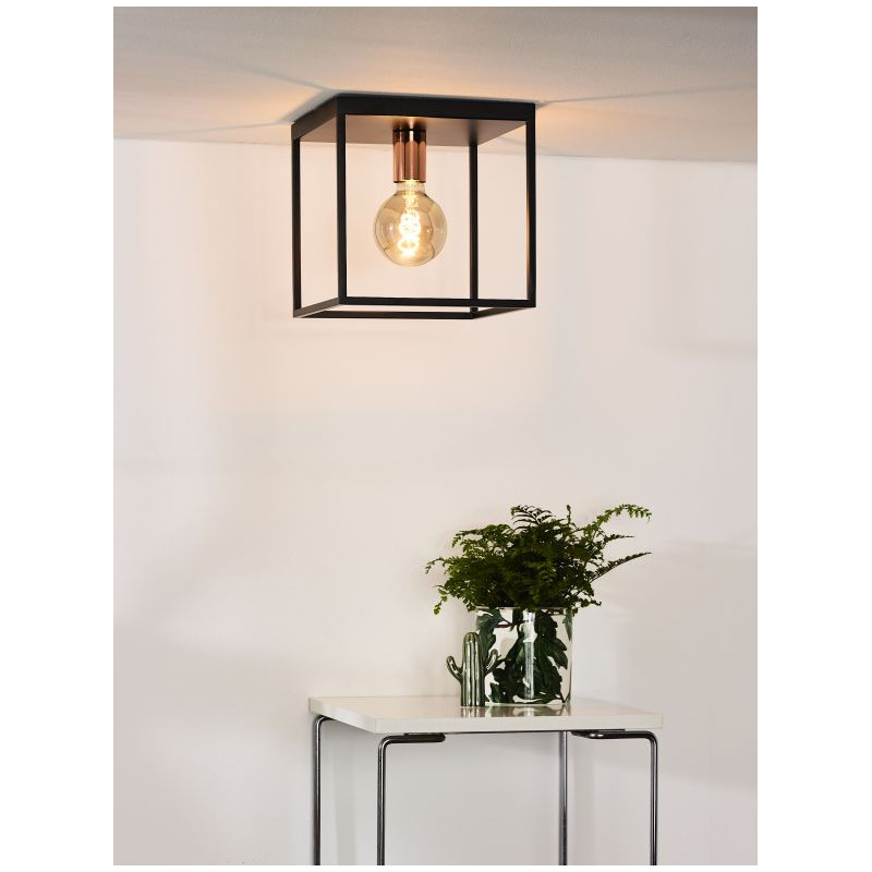 Plafonnier Arthur dimmable E27 60 W LUCIDE