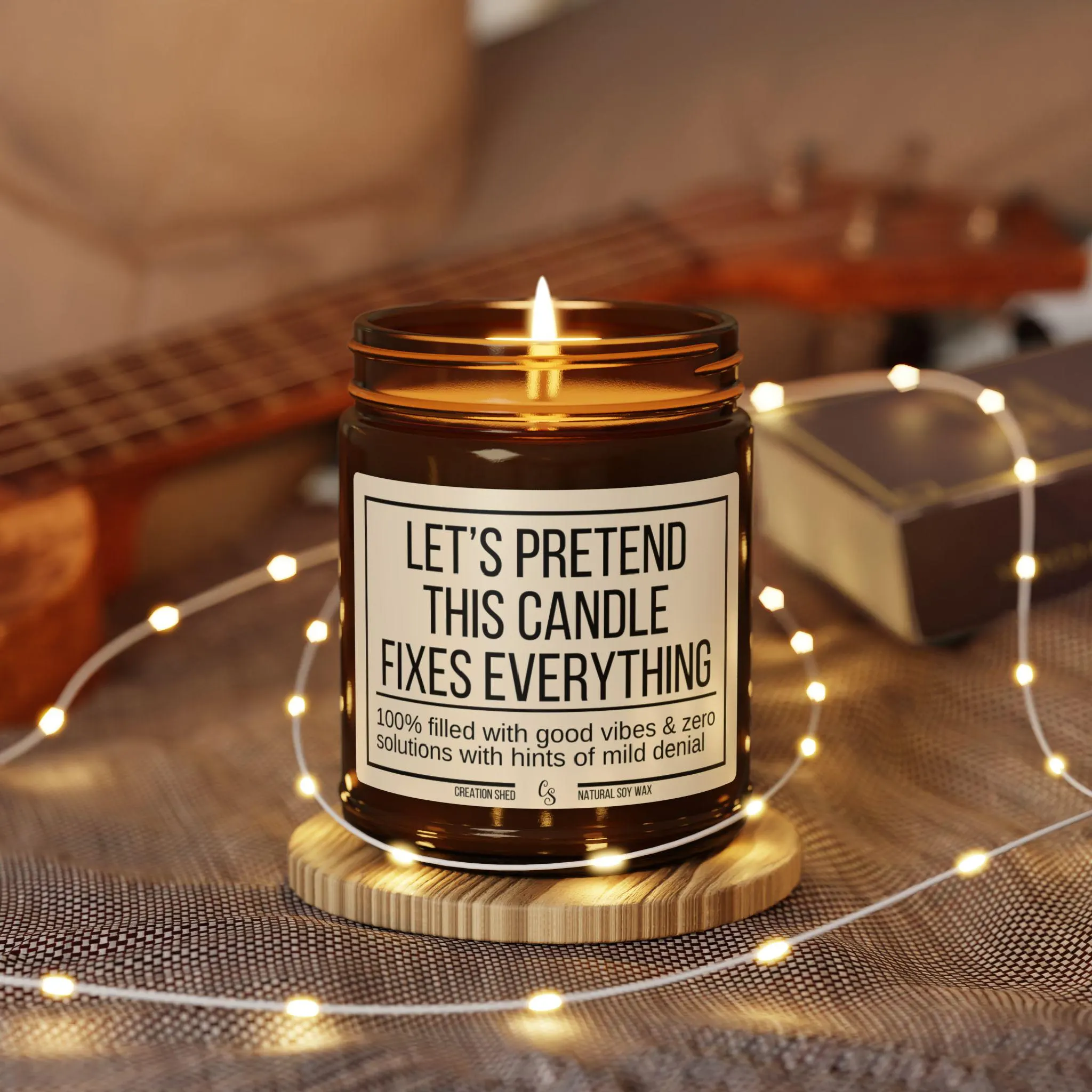 Funny Candle Gift, Self Care Gift, Coworker Gift, Relaxation Candle, Stress Relief Gift, Sarcastic Humor Emotional Support Scented Candle