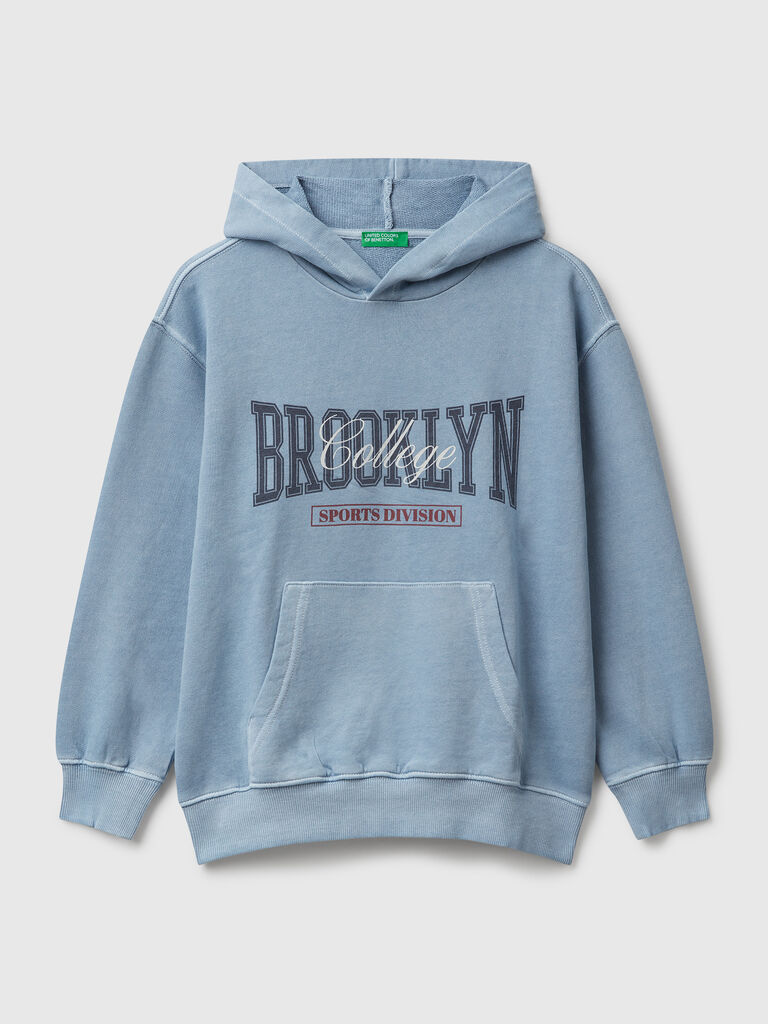 Oversized hoodie with print