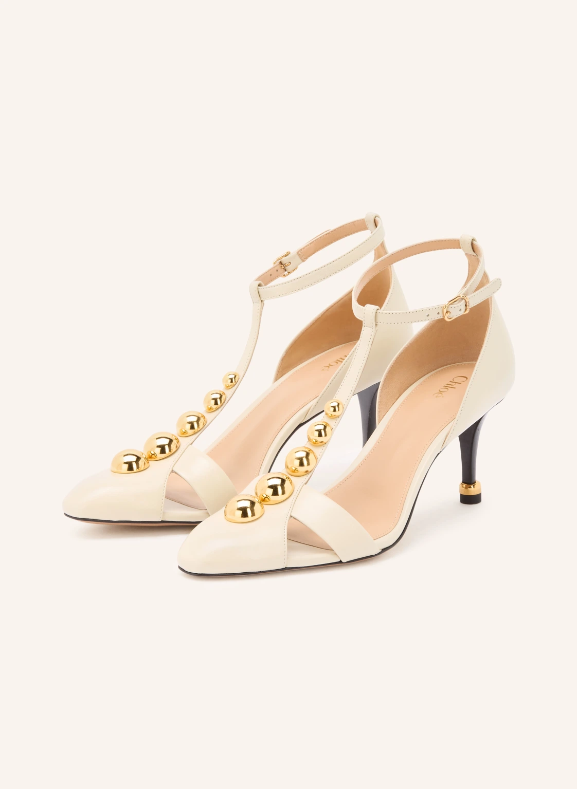 Chloé Pumps CLEIA mit Nieten
