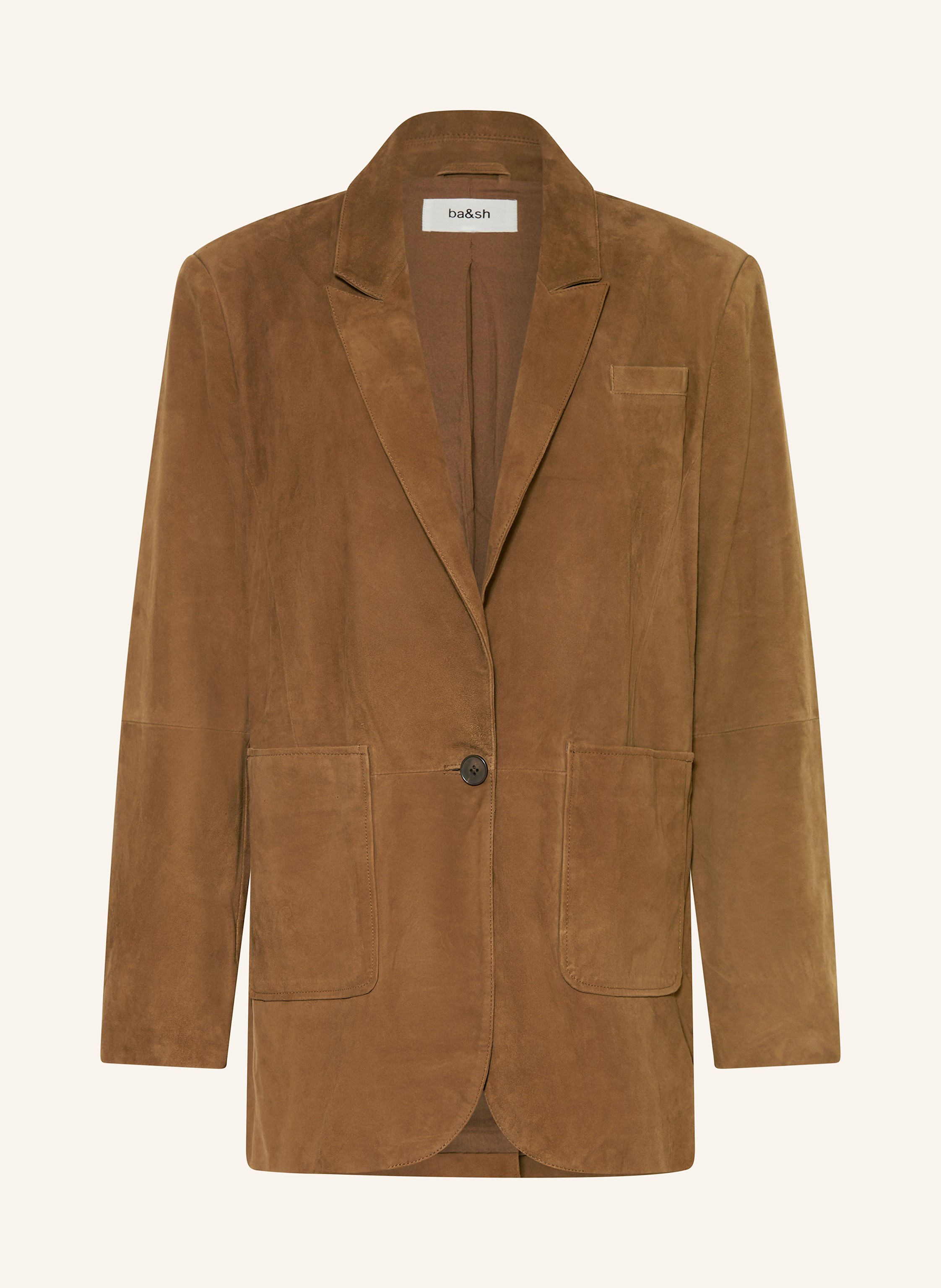 ba&sh Lederblazer MOSTY