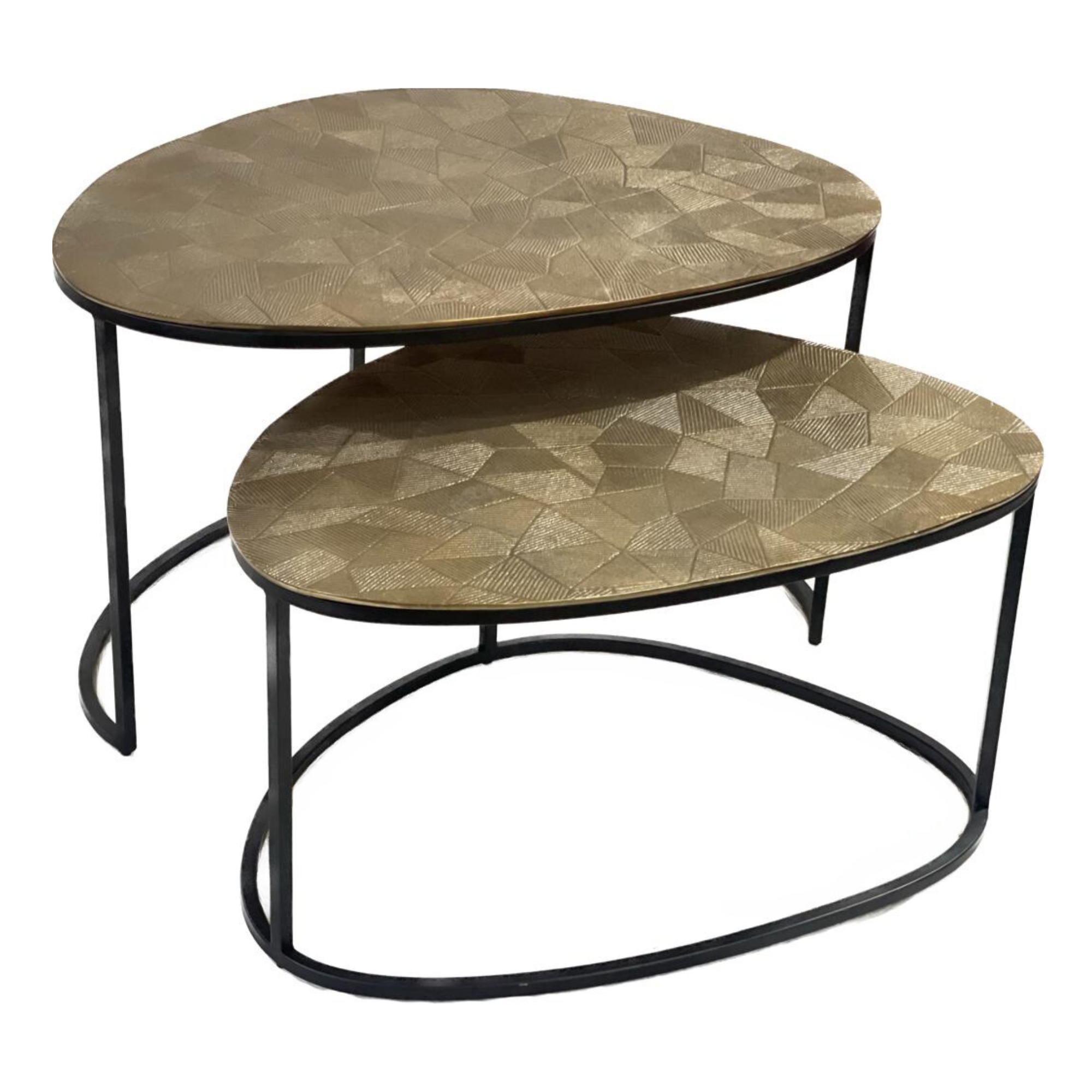 Starfurn salontafel Lou - brons - 65x90x50cm