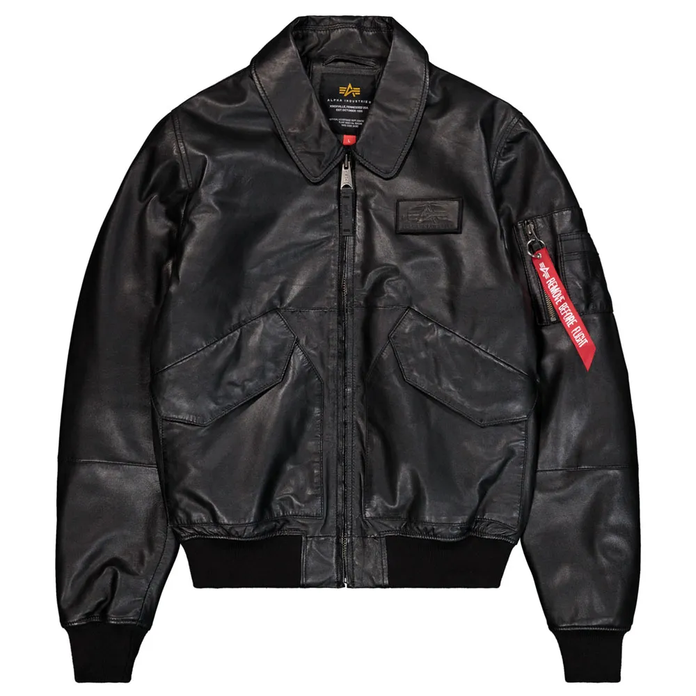 Alpha Industries CWU 45/P leather jacket
