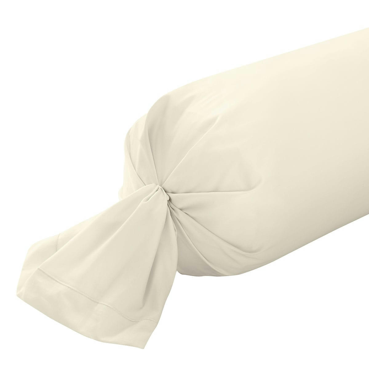 ECLAT - Taie de traversin satin sable 43x210 cm