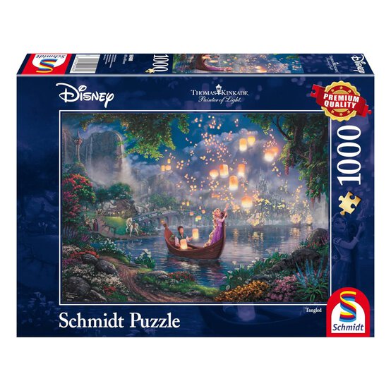 Schmidt Thomas Kinkade Disney Tangled Jigsaw Puzzle 1000 Pieces