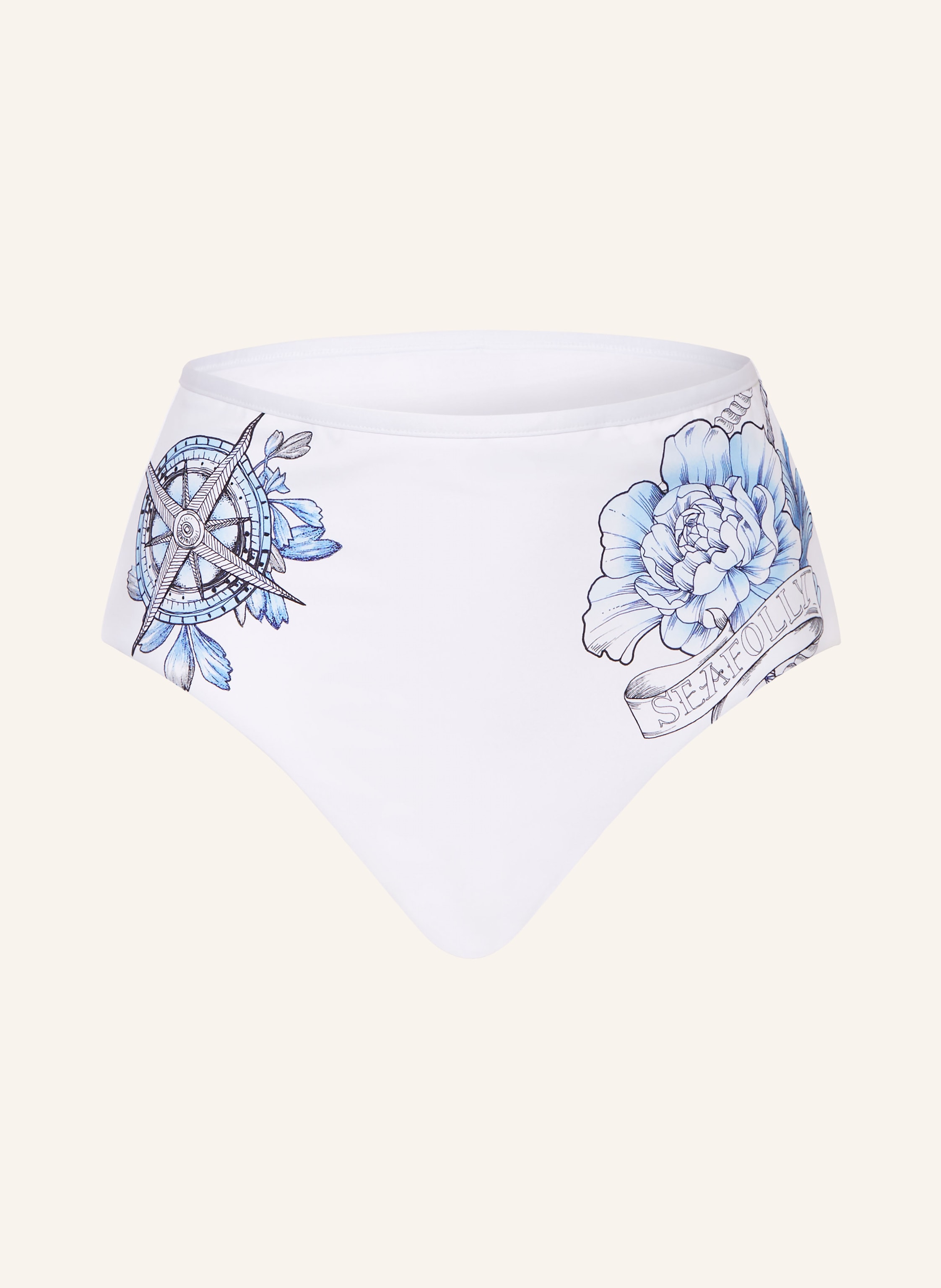 SEAFOLLY High-Waist-Bikini-Hose AHOY