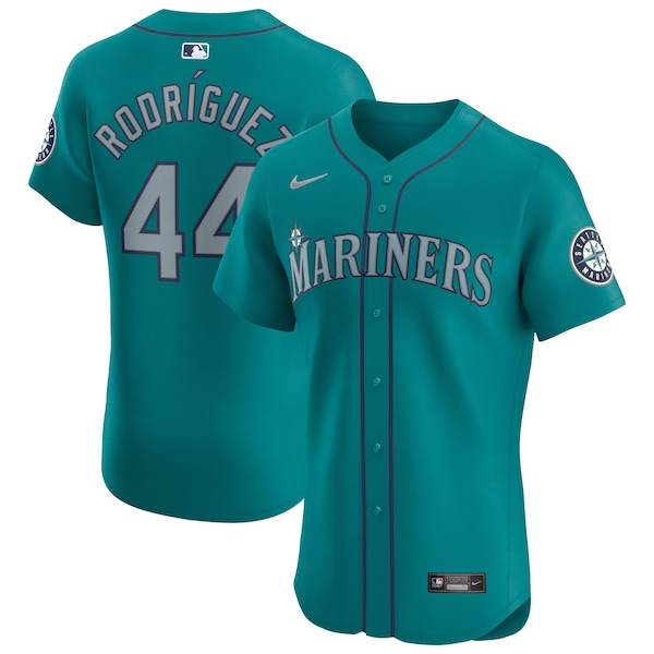 Julio Rodríguez Seattle Mariners Nike Alternate Elite Player Jersey - Aqua