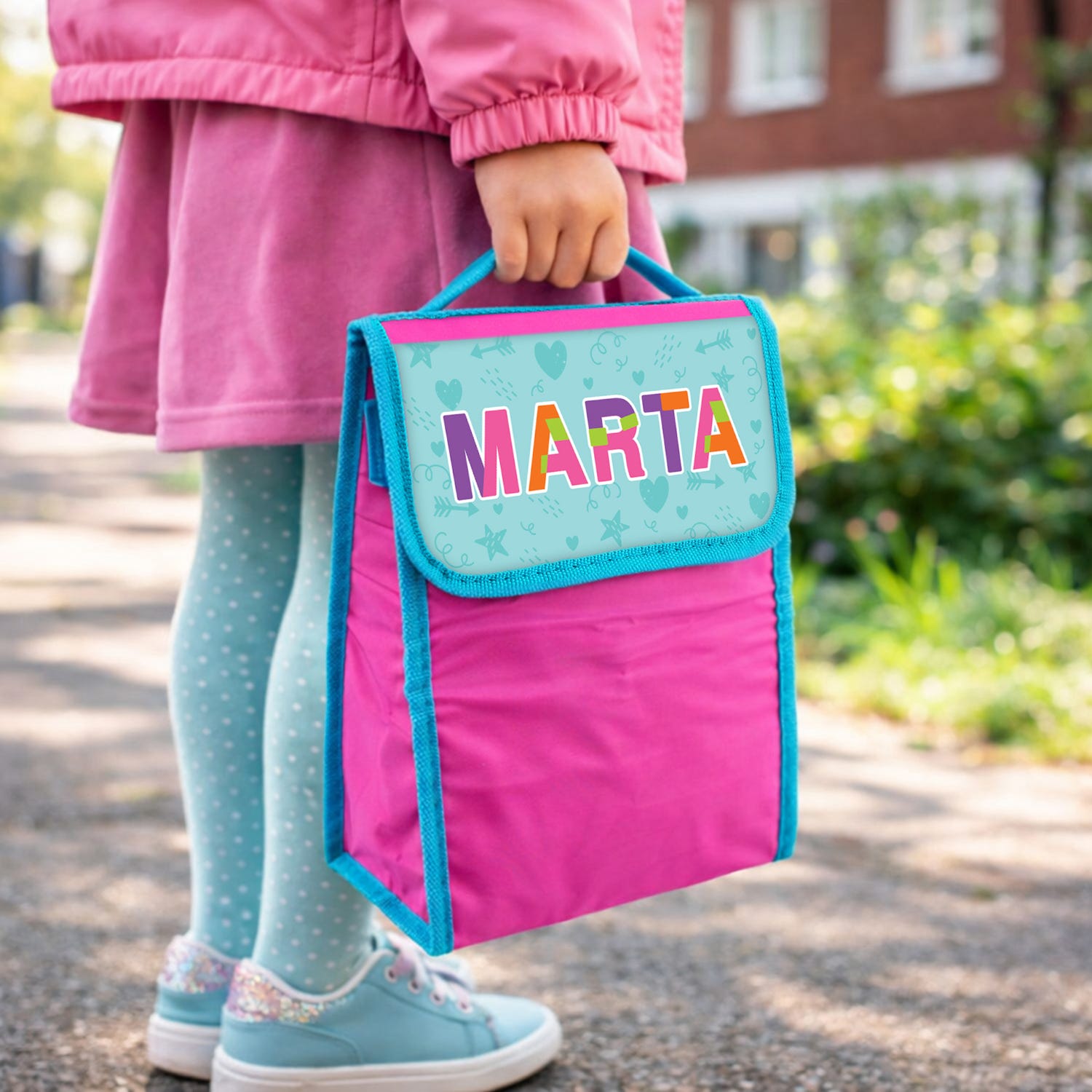 Zainetto bambina porta merenda nome Marta