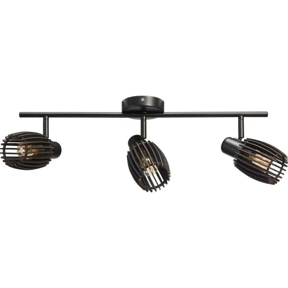 Kwantum Spots | Spot Apulu Zwart 3-lichts 03-lichts