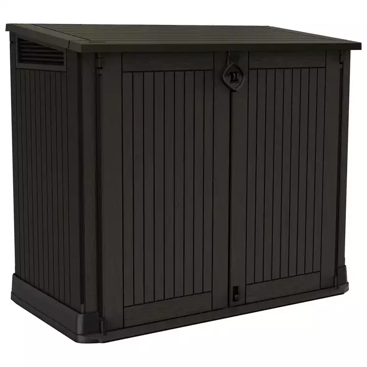 Keter Store It Out Midi 880L Garden Storage Box -Brown