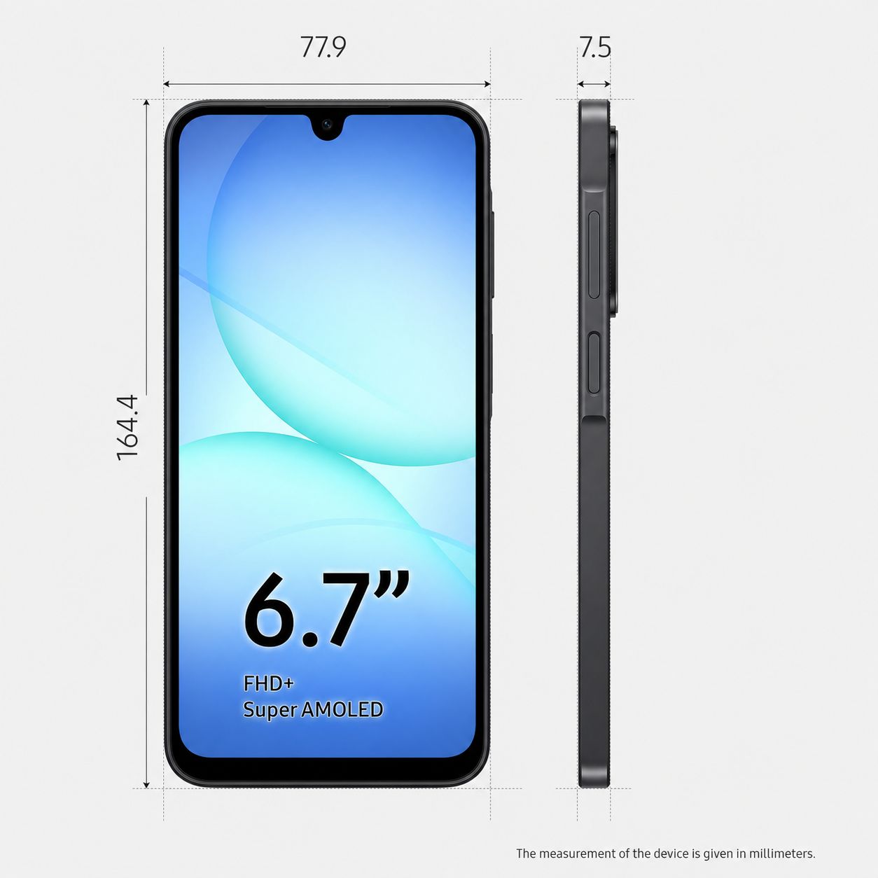 Samsung Galaxy A17 5G Smartphone 128GB 4GB RAM 6.7 Inch Black