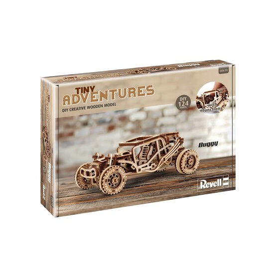 Revell Tiny Adventures Buggy Wooden Model Kit