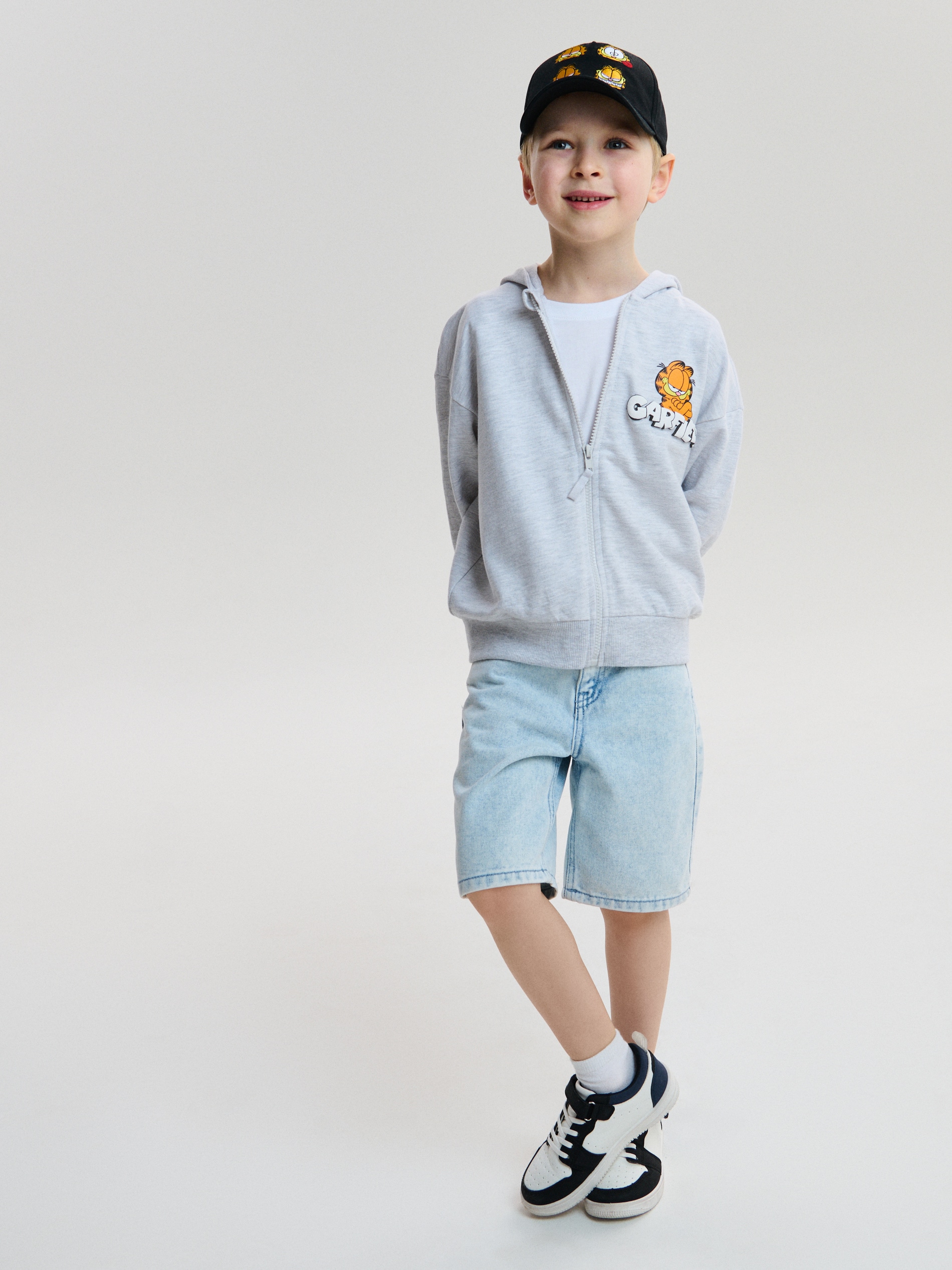 Rozpinana bluza z kapturem Garfield