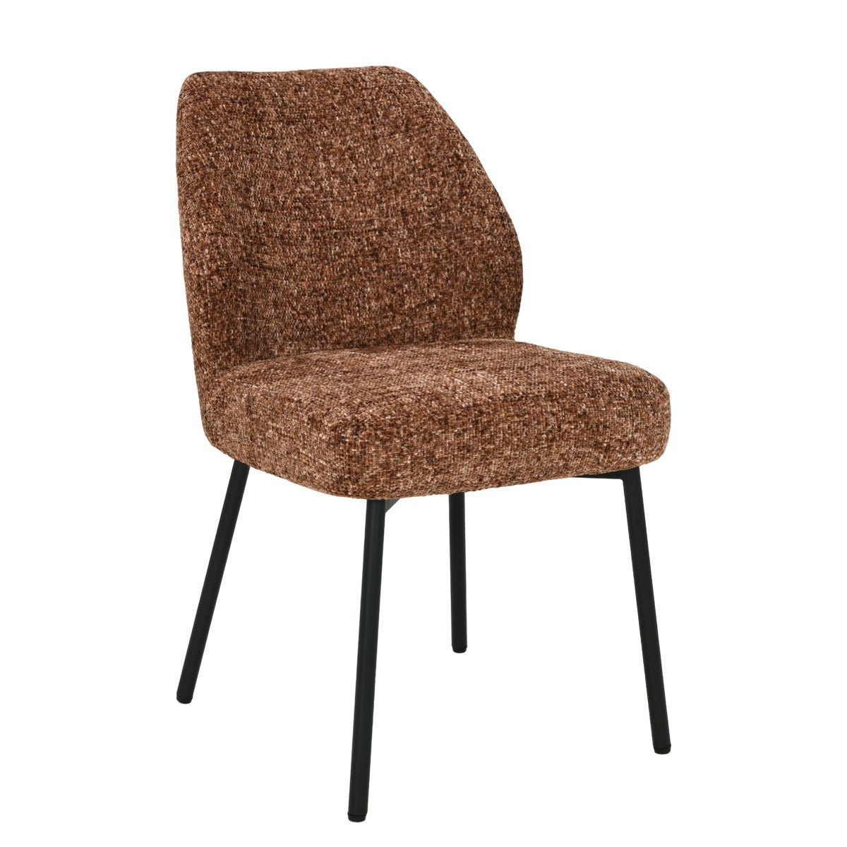 Livingfurn eetkamerstoel Tess - rood - set van 2 - 63x48x83