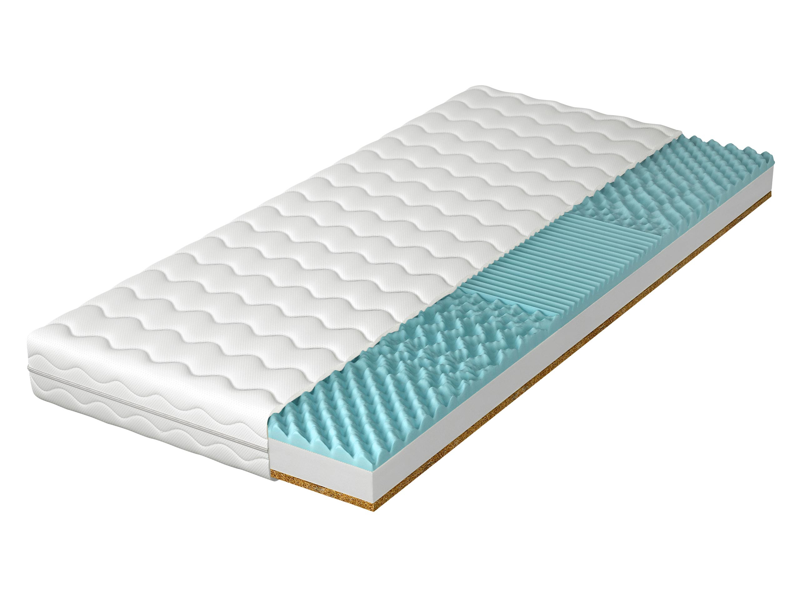 Dwustronny materac piankowySonto 13 cm