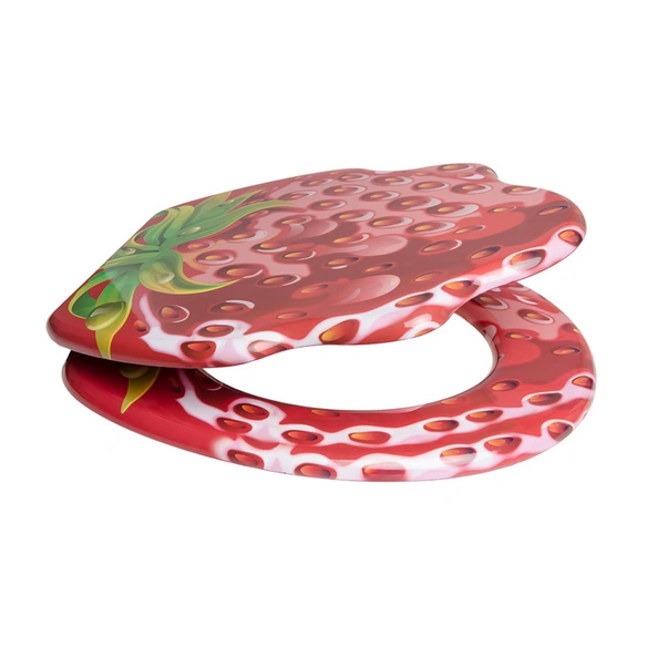 WC-Sitz, BxL: 37,7 x 47 cm, Strawberry
