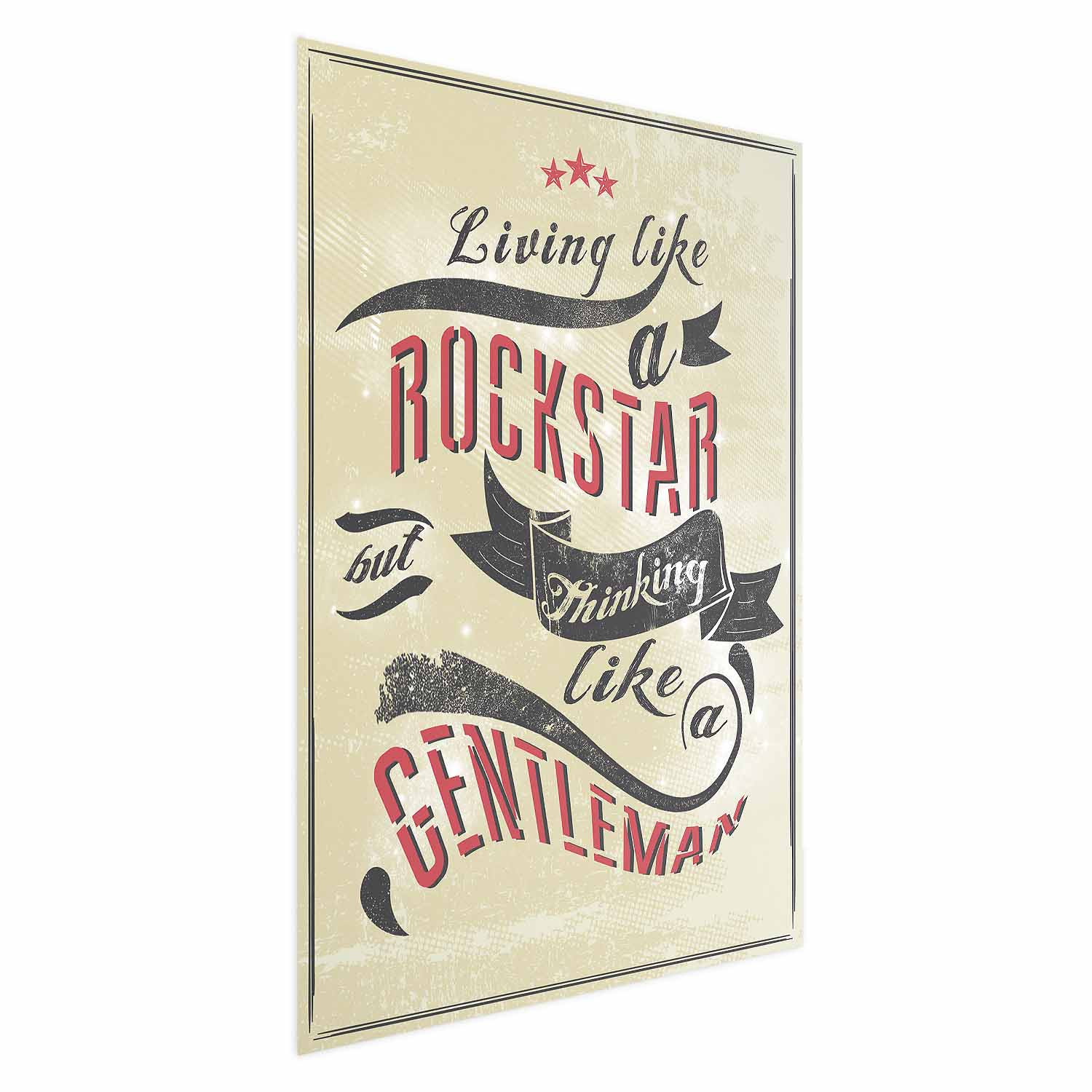 Plakat Rockstar 21x30 cm