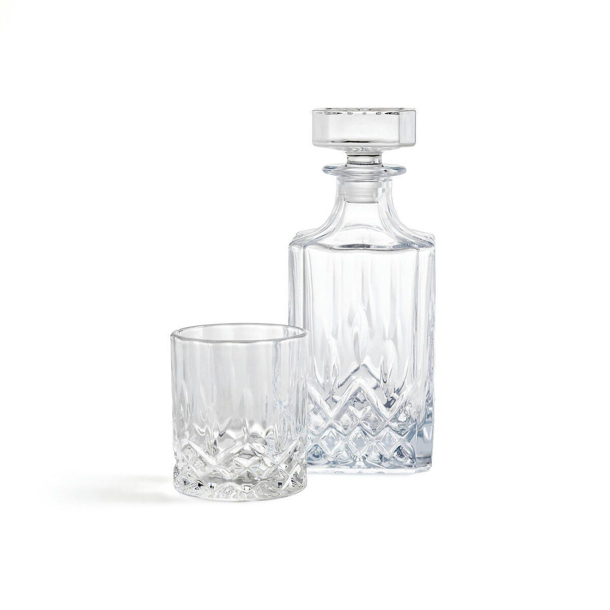 Carafe à whisky verre ciselé, Ekos