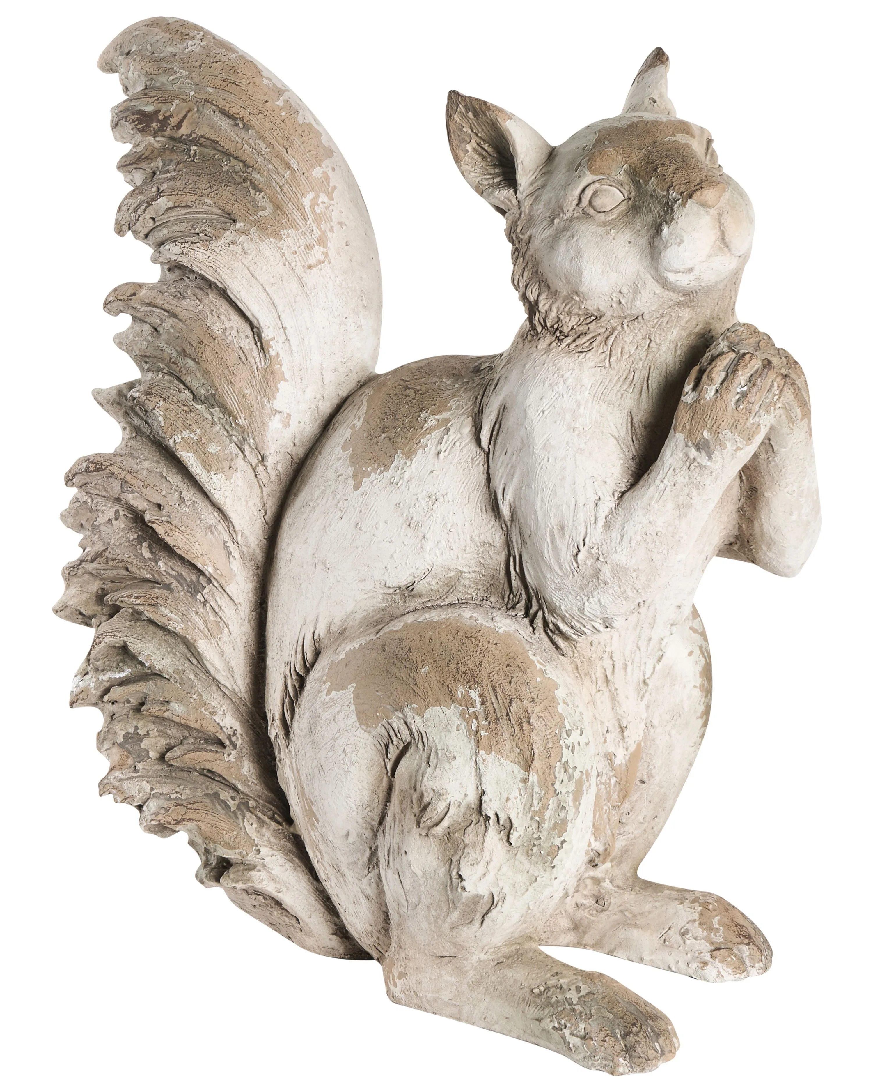 Garden Statue TURSI Squirrel Beige