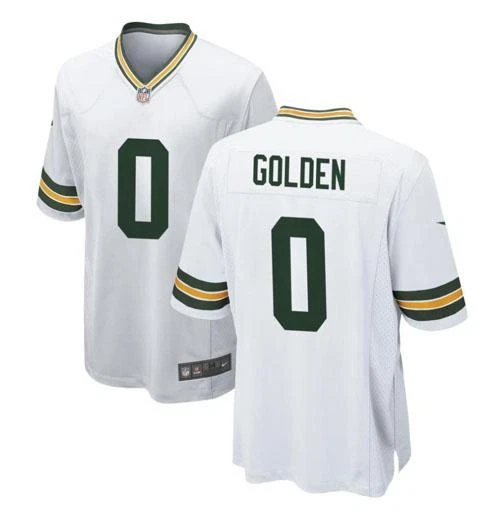 Matthew Golden Green Bay Packers Nike Game Jersey - White