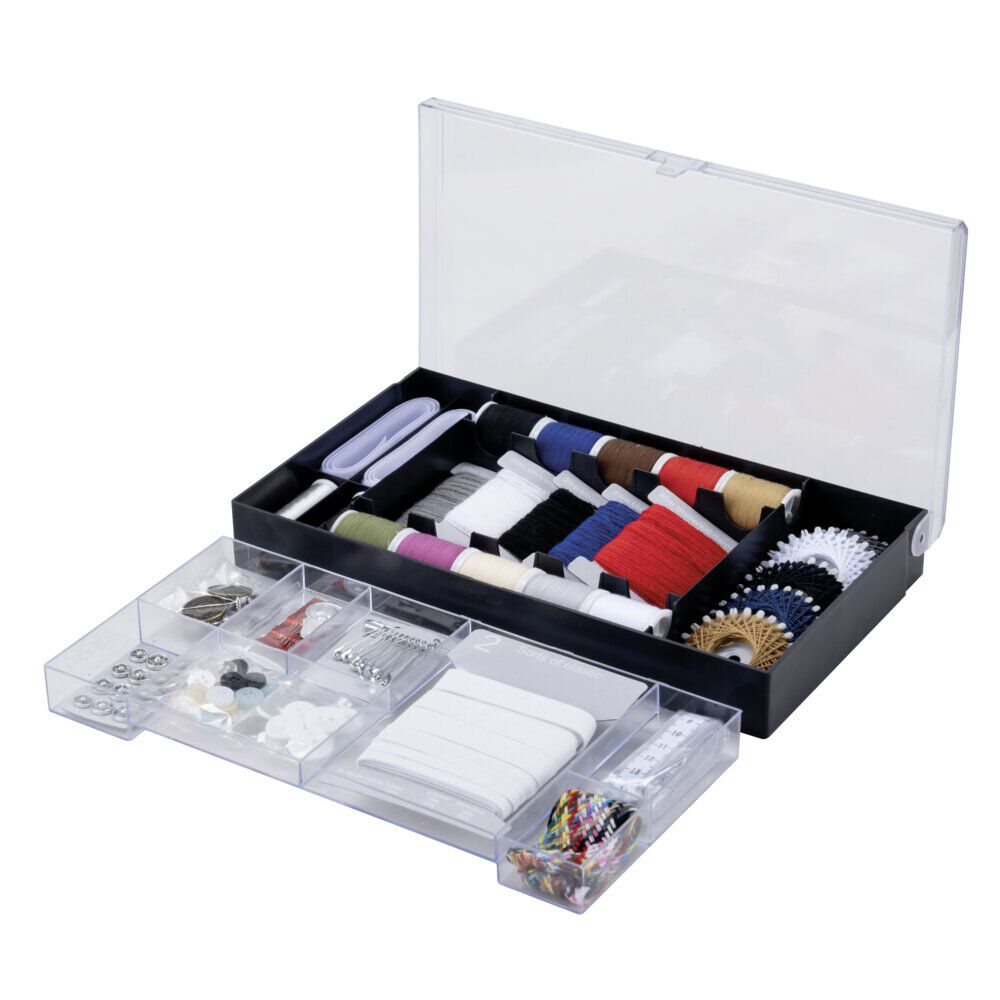 Nécessaire de couture et mercerie boÎte 93 pièces