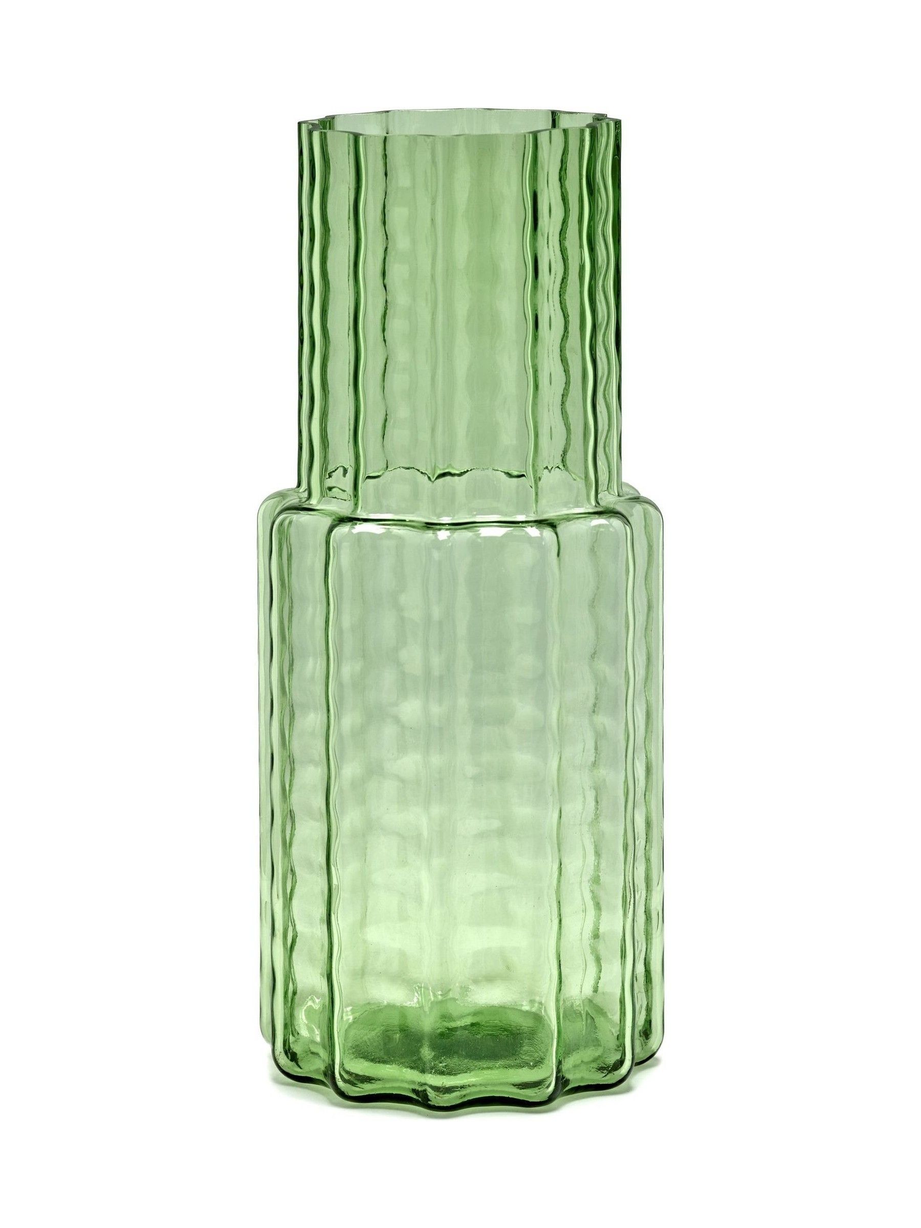 Green No.5 Waves Vase