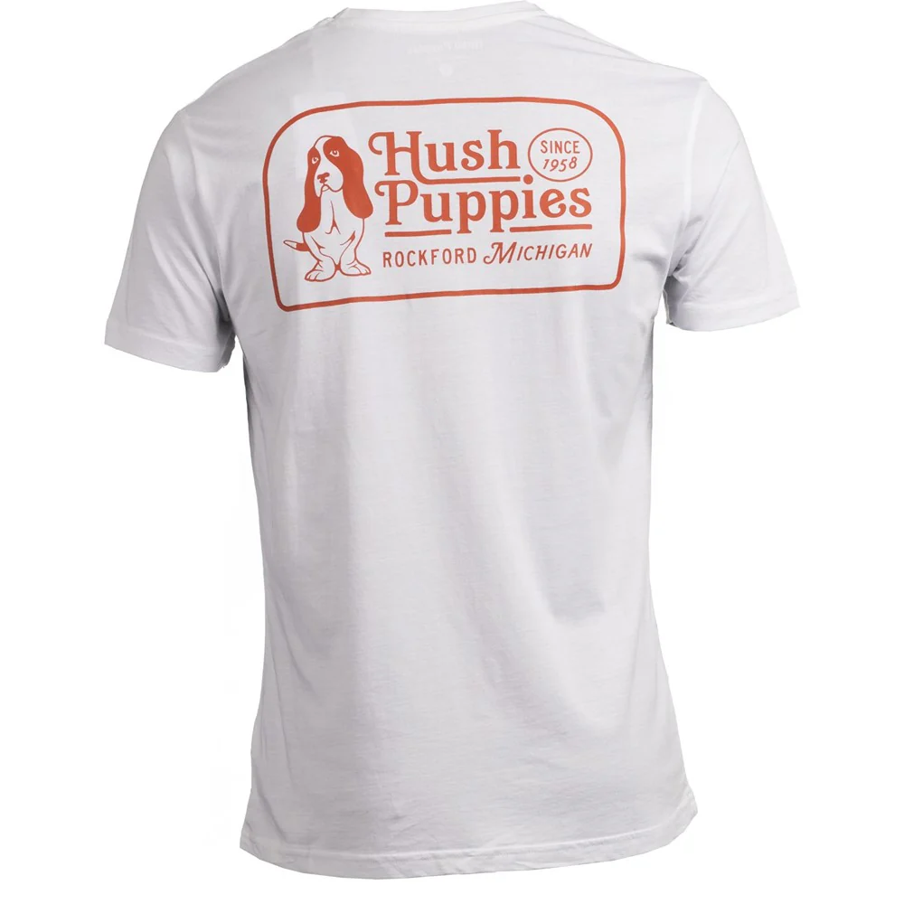 Hush Puppies Mens Retro Basset Tee