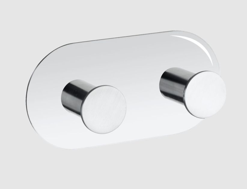 WENKO Wandhaken Cona Duo Edelstahl