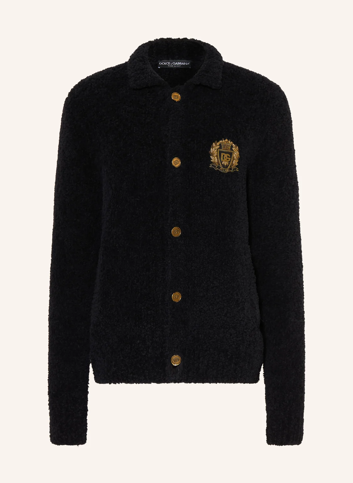DOLCE & GABBANA Strickjacke mit Alpaka