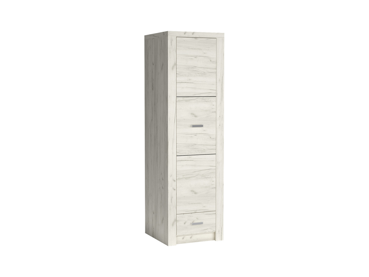 Szafa jednodrzwiowa Indianapolis I-2 56 cm kraft biały