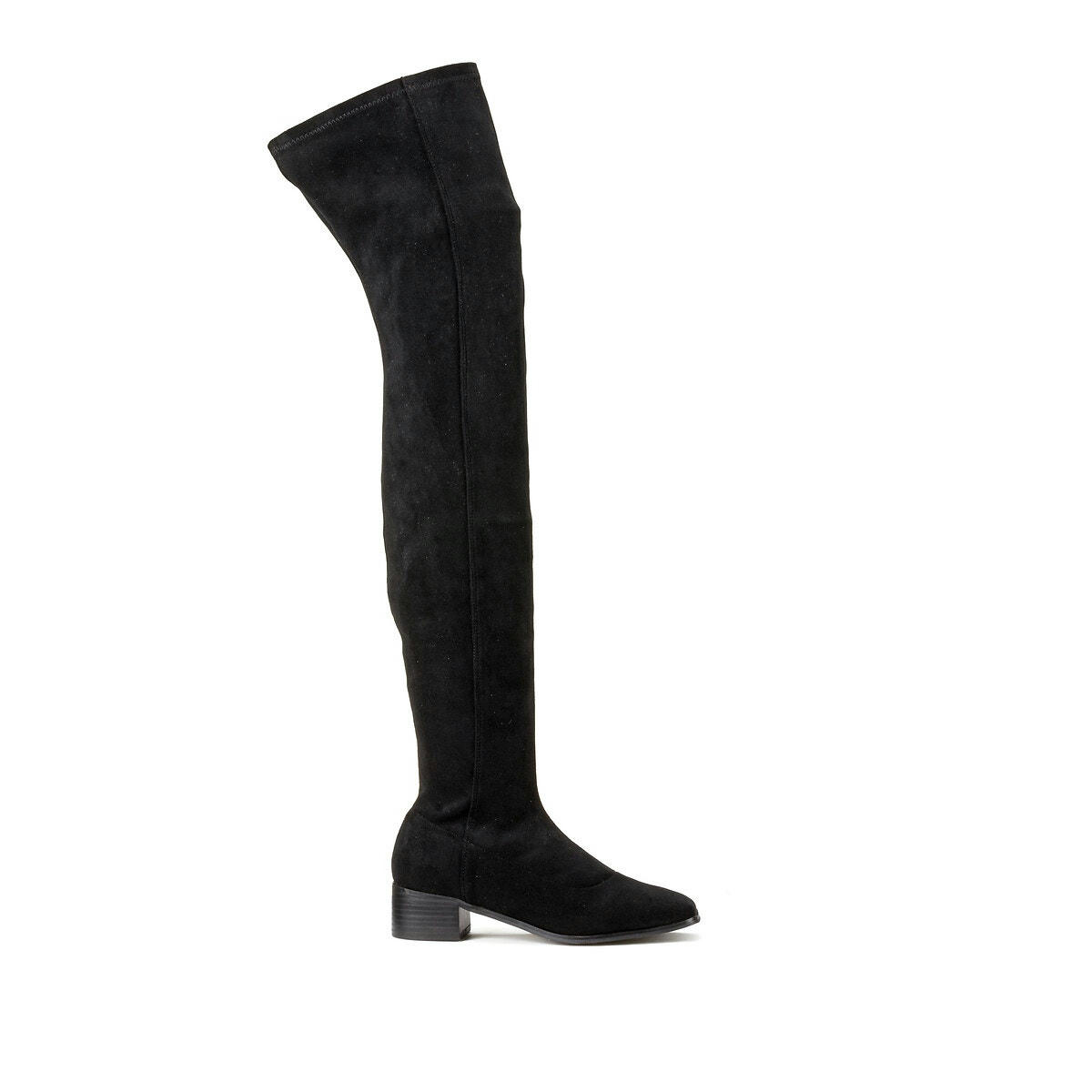Cuissardes talon large