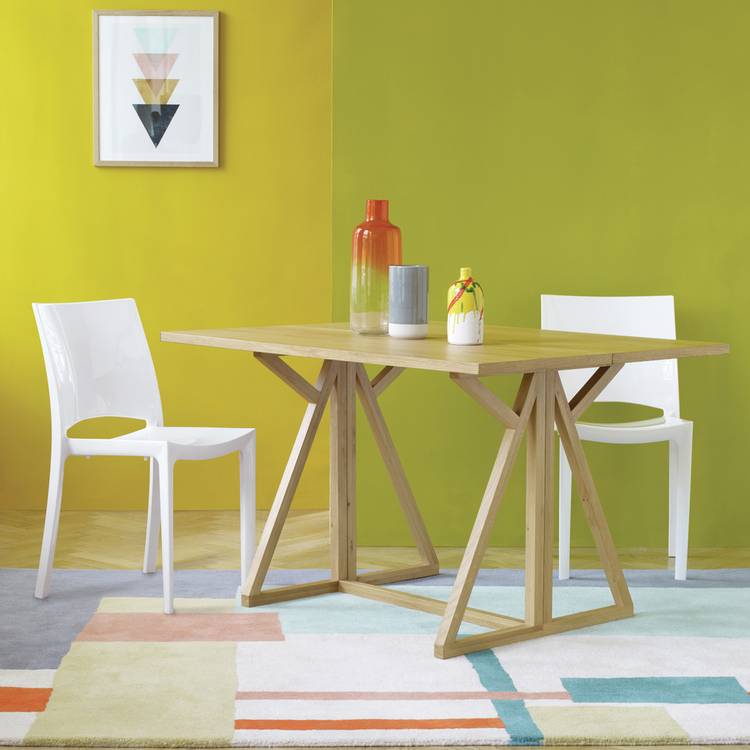 Habitat Quentin Abstract Wool Rug - 140x200cm